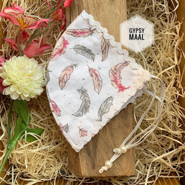 Boho Feathers Face Mask